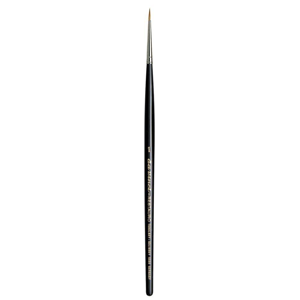 Da Vinci Restauro Kolinsky Kızıl Samur Kılı Yuvarlak Rötuş Fırçası Seri 5506 No:1