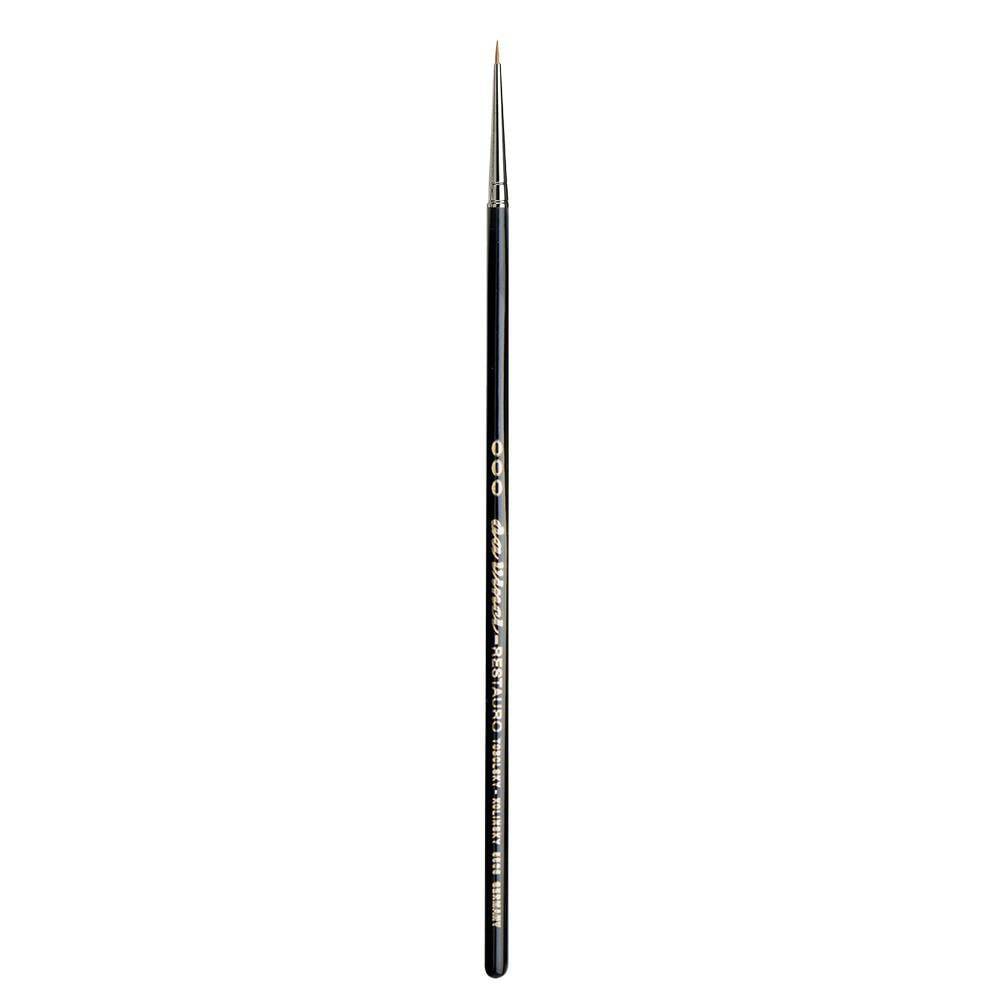 Da Vinci Restauro Kolinsky Kızıl Samur Kılı Yuvarlak Rötuş Fırçası Seri 5506 No:3/0