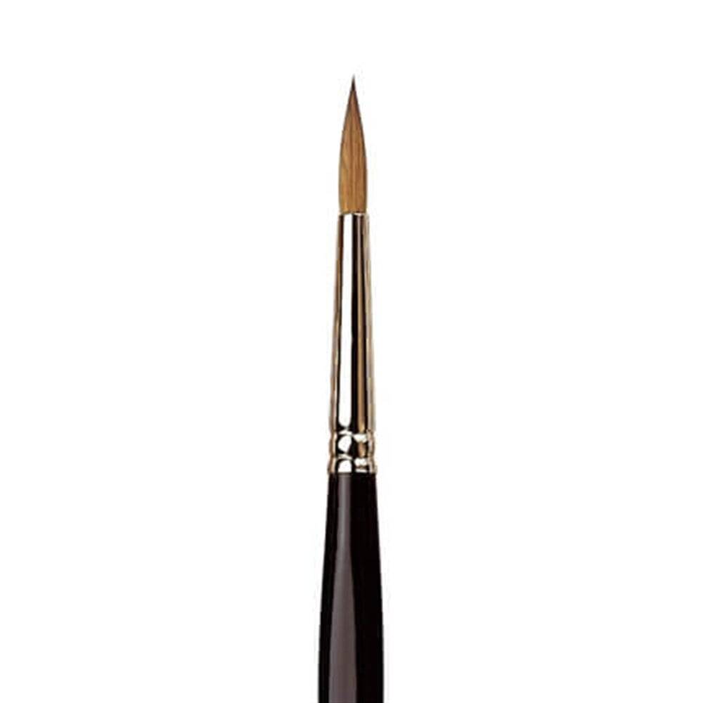 Da Vinci Restauro Kolinsky Kızıl Samur Kılı Yuvarlak Rötuş Fırçası Seri 5506 No:6
