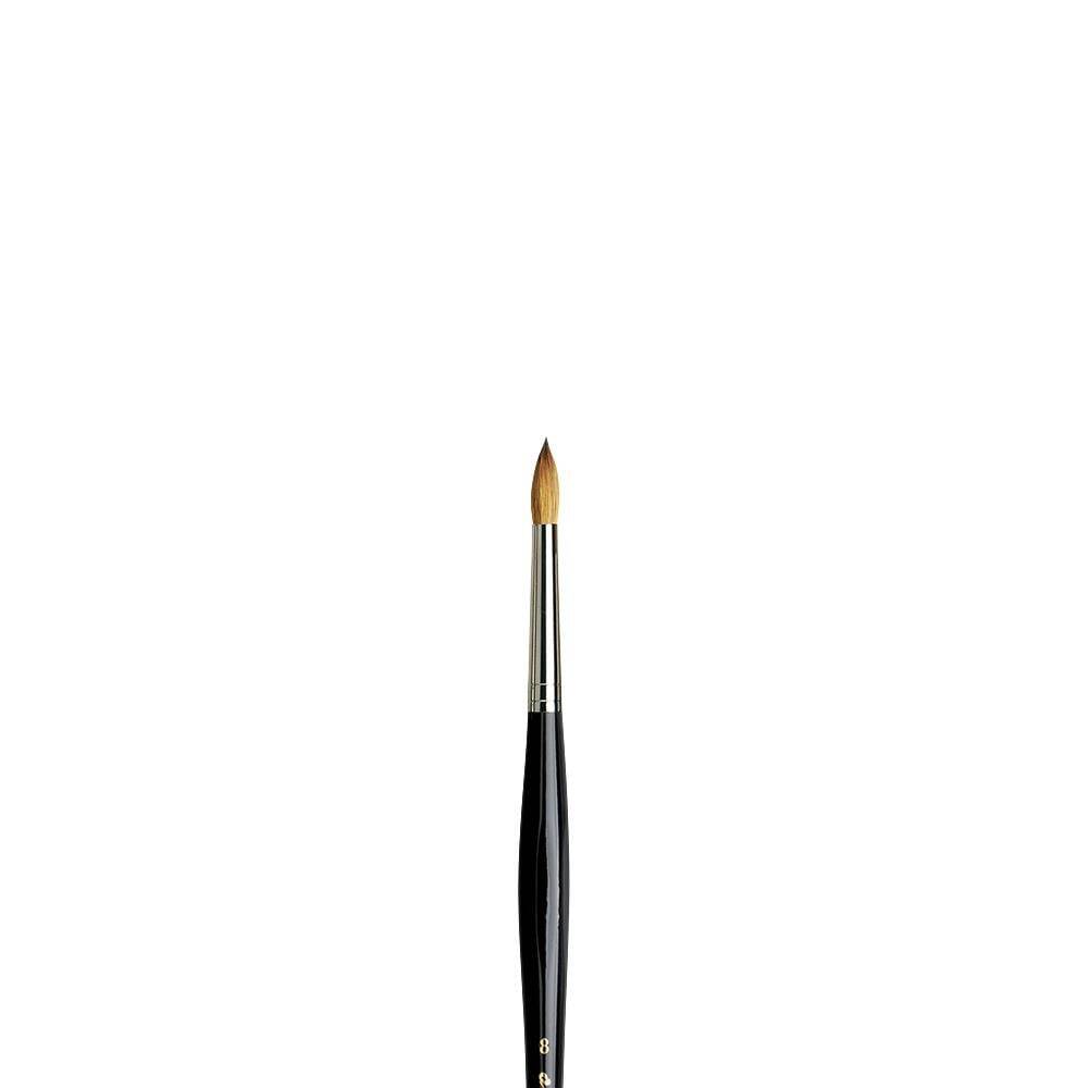 Da Vinci Restauro Kolinsky Red Sable Round Retouching Brush Series 5506 No:8