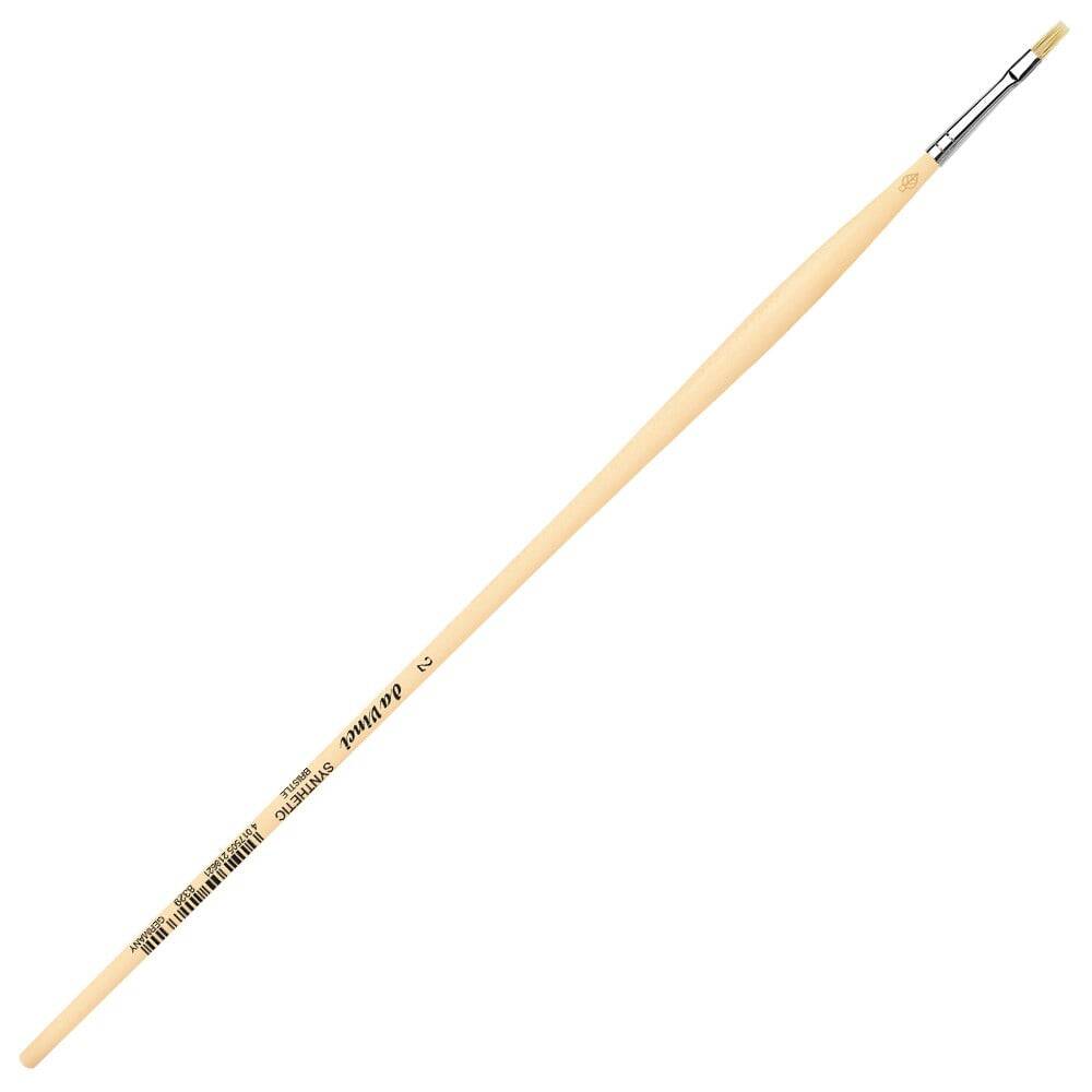 Da Vinci Synthetic Flat Acrylic and Oil Paint Brush Series 8329 No:2