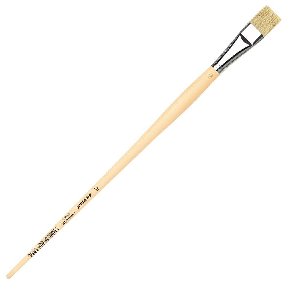 Da Vinci Synthetic Flat Acrylic and Oil Paint Brush Series 8329 No:20
