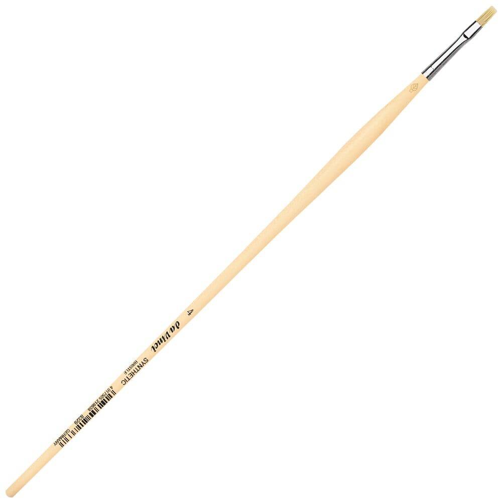 Da Vinci Synthetic Flat Acrylic and Oil Paint Brush Series 8329 No:4