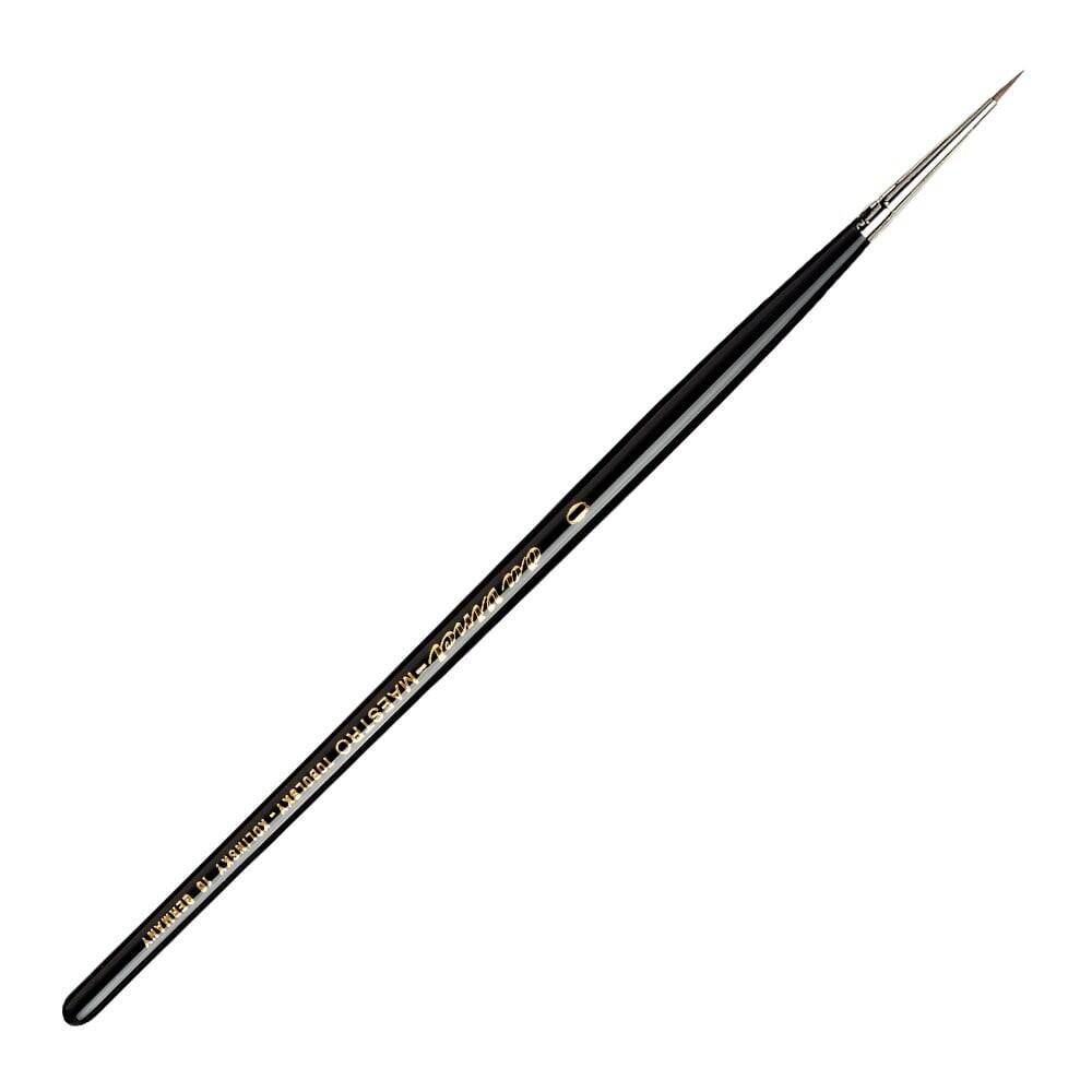 Da Vinci Series 10 Kolinsky Red Sable Round Illumination and Watercolor Brush No: 0