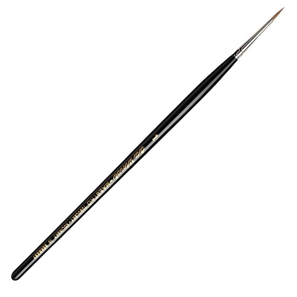 Da Vinci Series 10 Kolinsky Red Sable Round Illumination and Watercolor Brush No: 1