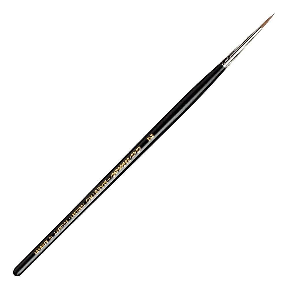 Da Vinci Series 10 Kolinsky Red Sable Round Illumination and Watercolor Brush No: 2