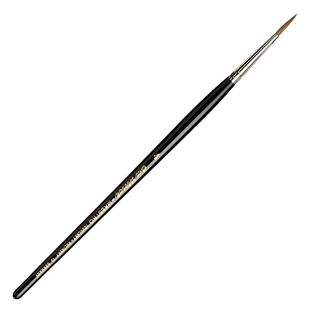 Da Vinci Series 10 Kolinsky Red Sable Round Illumination and Watercolor Brush No: 4