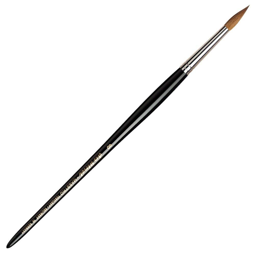 Da Vinci Series 10 Kolinsky Red Sable Round Illumination and Watercolor Brush No: 8
