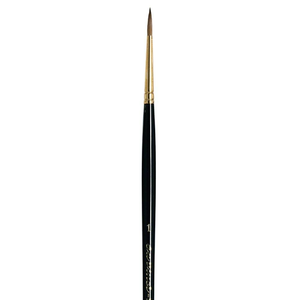 Da Vinci Series 11 Kolinsky Red Sable Round Illumination and Watercolor Brush No: 1