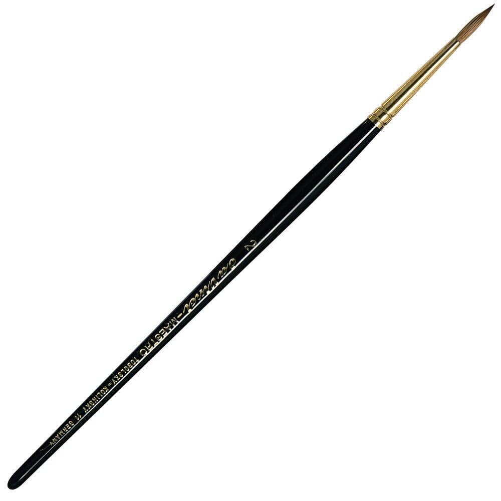 Da Vinci Series 11 Kolinsky Red Sable Round Illumination and Watercolor Brush No: 2