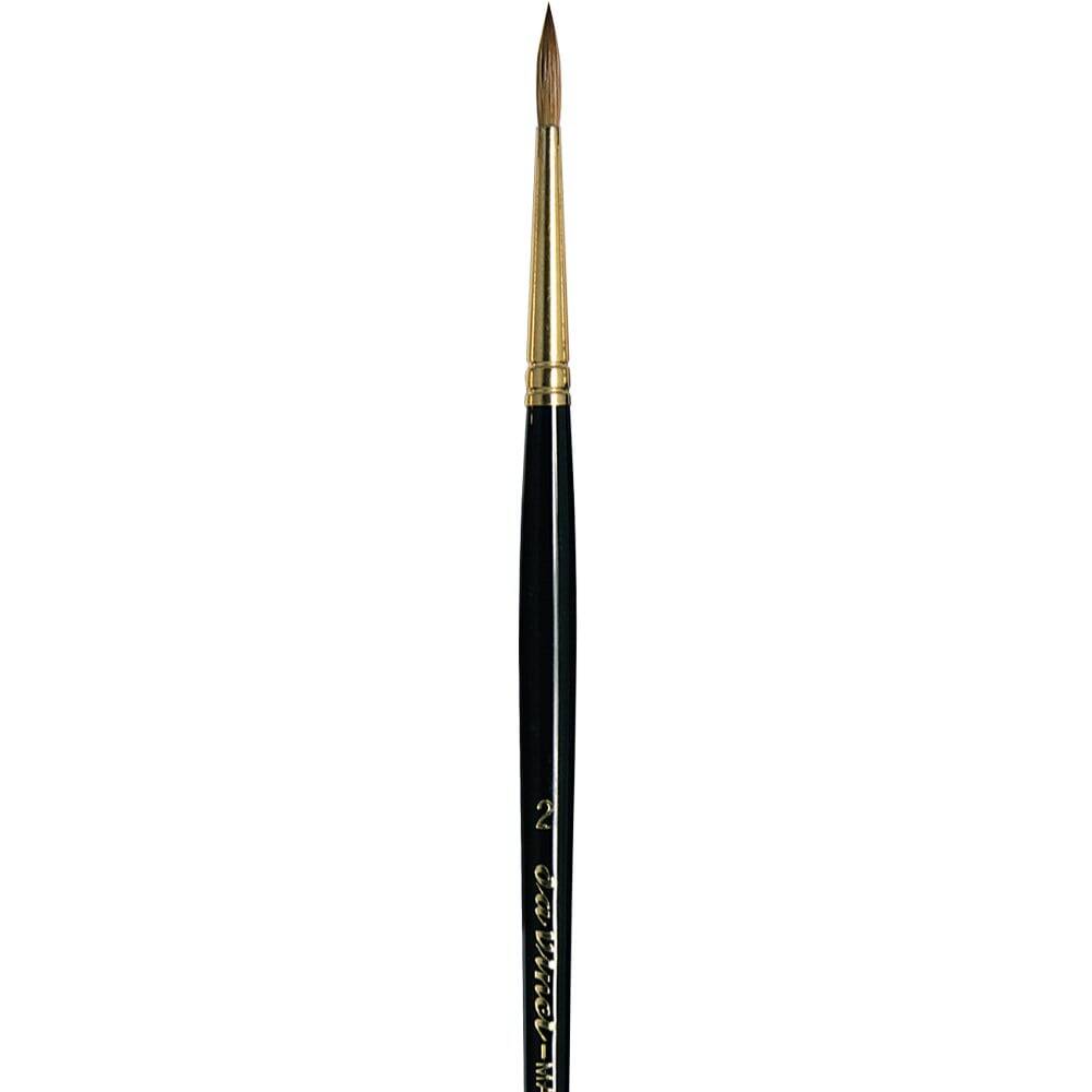 Da Vinci Series 11 Kolinsky Red Sable Round Illumination and Watercolor Brush No: 2