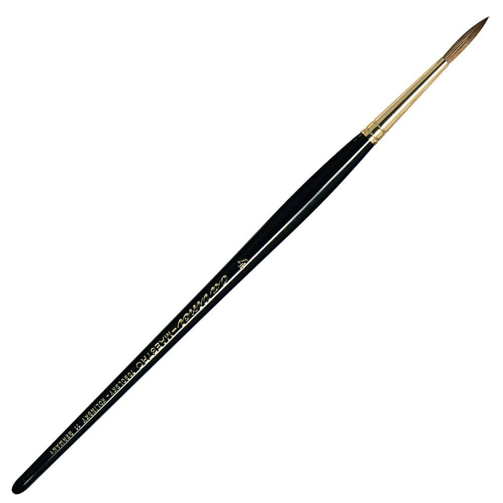 Da Vinci Series 11 Kolinsky Red Sable Round Illumination and Watercolor Brush No: 4