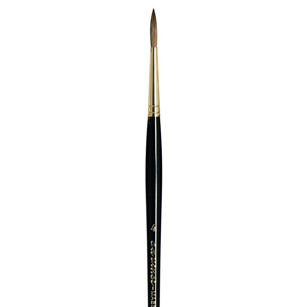 Da Vinci Series 11 Kolinsky Red Sable Round Illumination and Watercolor Brush No: 4