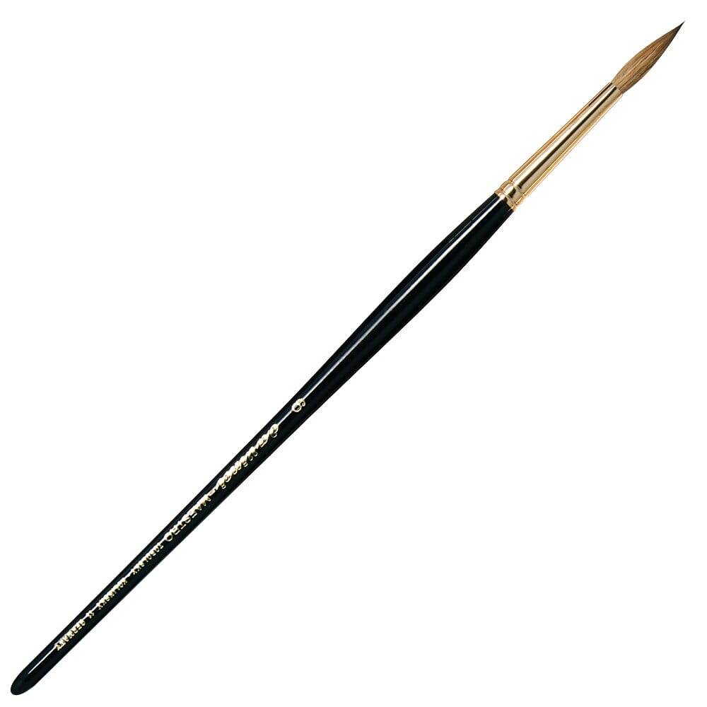 Da Vinci Series 11 Kolinsky Red Sable Round Illumination and Watercolor Brush No: 6