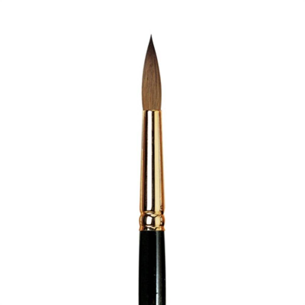 Da Vinci Series 1526Y Red Sable Hair Round Illumination and Watercolor Brush No: 0