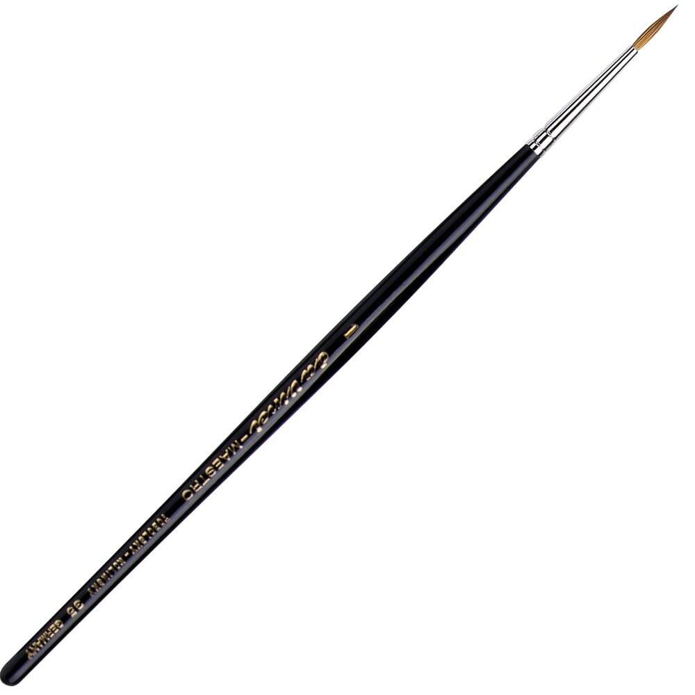 Da Vinci Series 35 Kolinsky Red Sable Extra Long Round Watercolor Brush No: 1