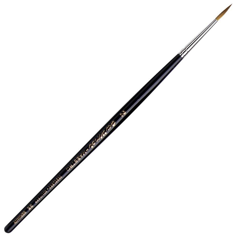 Da Vinci Series 35 Kolinsky Red Sable Extra Long Round Watercolor Brush No: 2