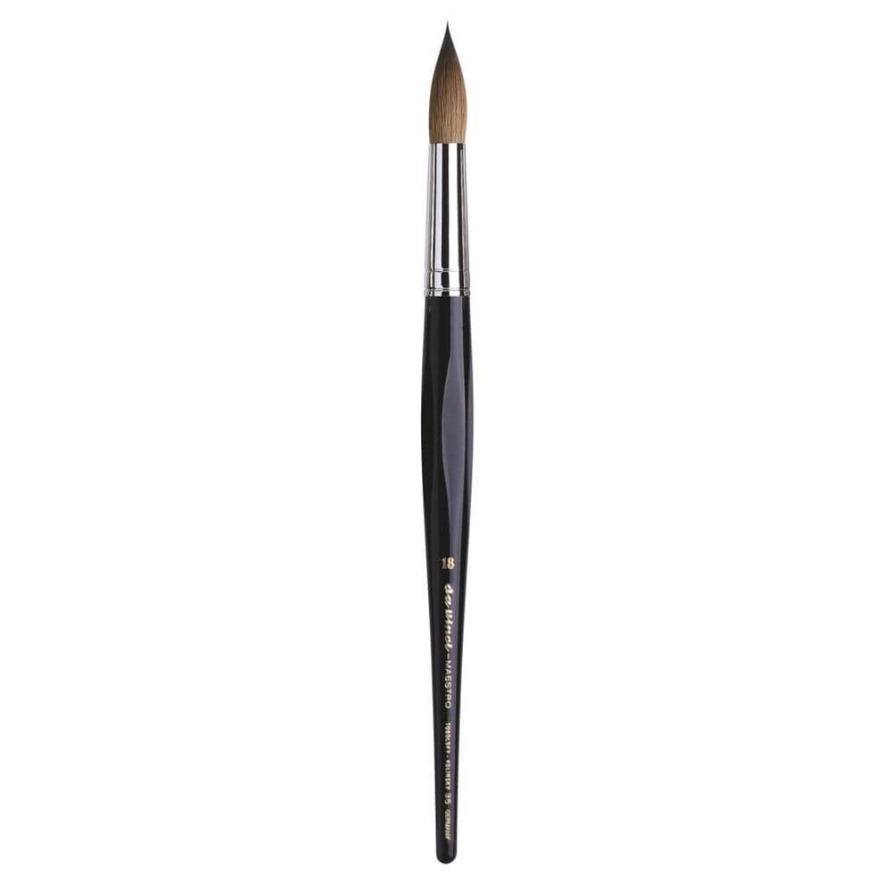 Da Vinci Series 35 Kolinsky Red Sable Extra Long Round Watercolor Brush No: 20