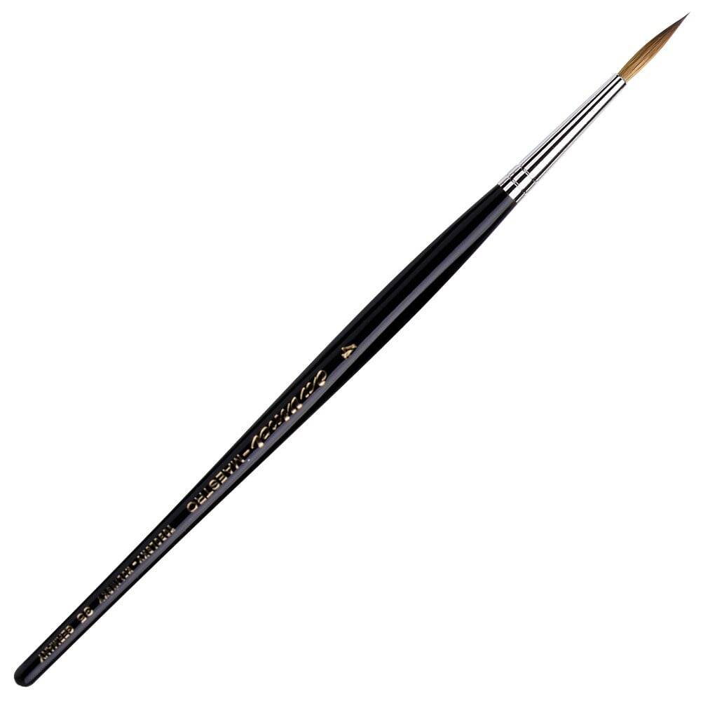 Da Vinci Series 35 Kolinsky Red Sable Extra Long Round Watercolor Brush No: 4