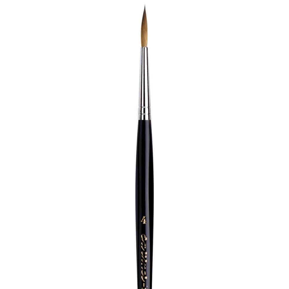 Da Vinci Series 35 Kolinsky Red Sable Extra Long Round Watercolor Brush No: 4