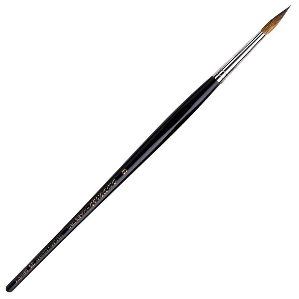 Da Vinci Series 35 Kolinsky Red Sable Extra Long Round Watercolor Brush No: 6