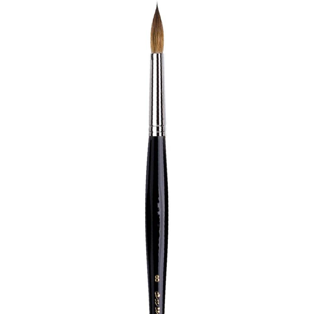 Da Vinci Series 35 Kolinsky Red Sable Extra Long Round Watercolor Brush No: 8