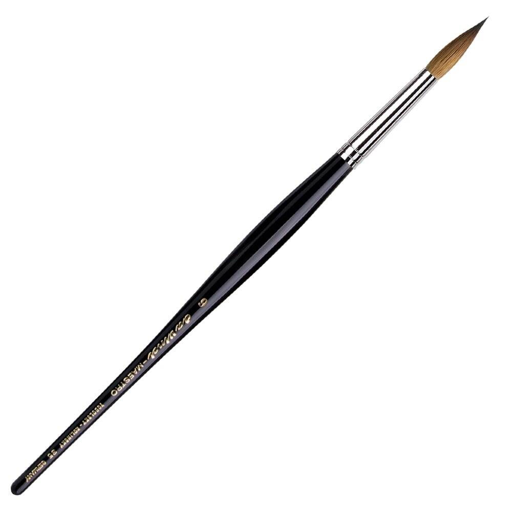 Da Vinci Series 35 Kolinsky Red Sable Extra Long Round Watercolor Brush No: 9