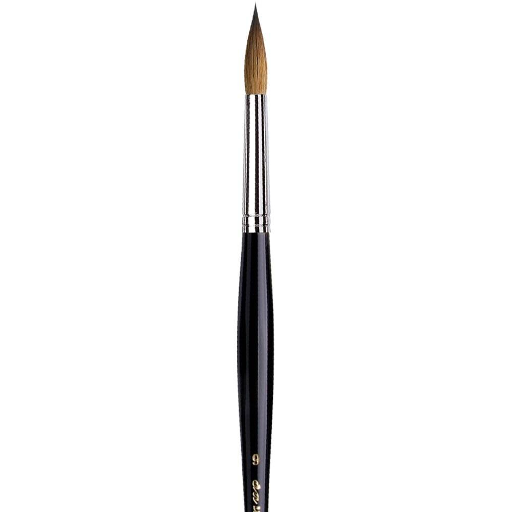 Da Vinci Series 35 Kolinsky Red Sable Extra Long Round Watercolor Brush No: 9