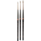 Da Vinci Series 76 Kolinsky Red Sable Hair Round Illumination and Watercolor Brush No: 4