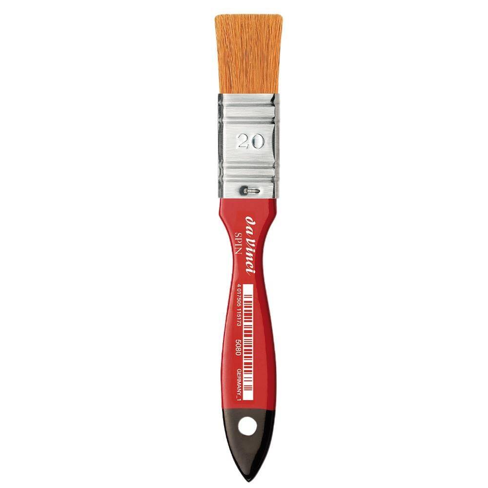 Da Vinci Spin Synthetic Extra Soft Flat Wide Surface Brush Series 5080 No:20