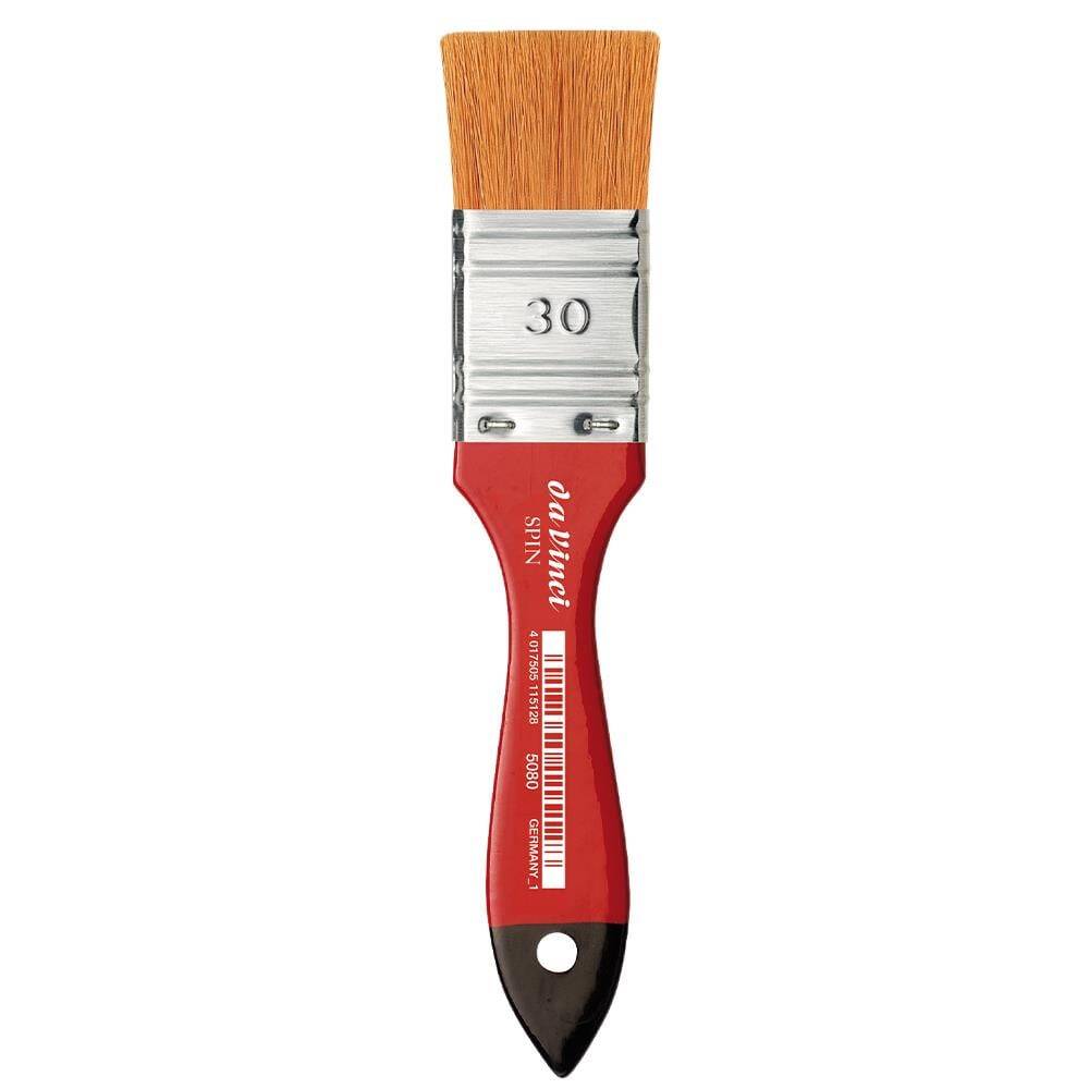 Da Vinci Spin Synthetic Extra Soft Flat Wide Surface Brush Series 5080 No:30