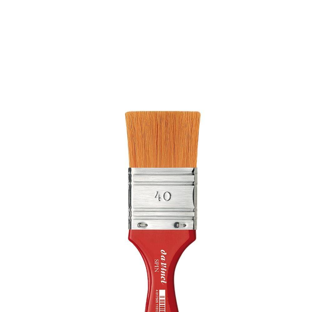 Da Vinci Spin Synthetic Extra Soft Flat Wide Surface Brush Series 5080 No:40