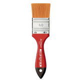 Da Vinci Spin Synthetic Extra Soft Flat Wide Surface Brush Series 5080 No:40