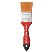 Da Vinci Spin Synthetic Extra Soft Flat Wide Surface Brush Series 5080 No:40