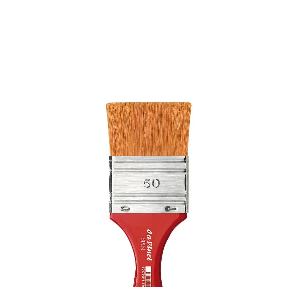 Da Vinci Spin Synthetic Extra Soft Flat Wide Surface Brush Series 5080 No: 50