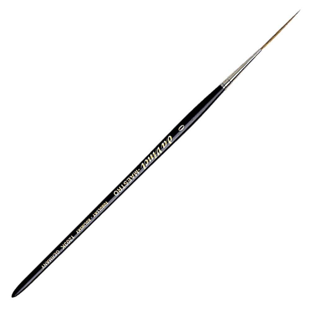Da Vinci Toboslky Kolinsky Liner Sign and Line Brush Series 1203K No:0