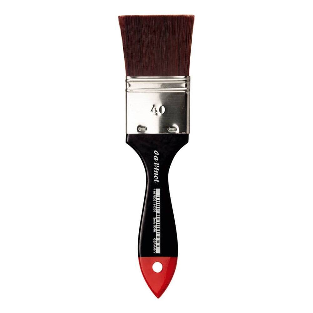 Da Vinci Top Acryl Synthetic Flat-Tip Wide Surface Brush Series 5040 No:40