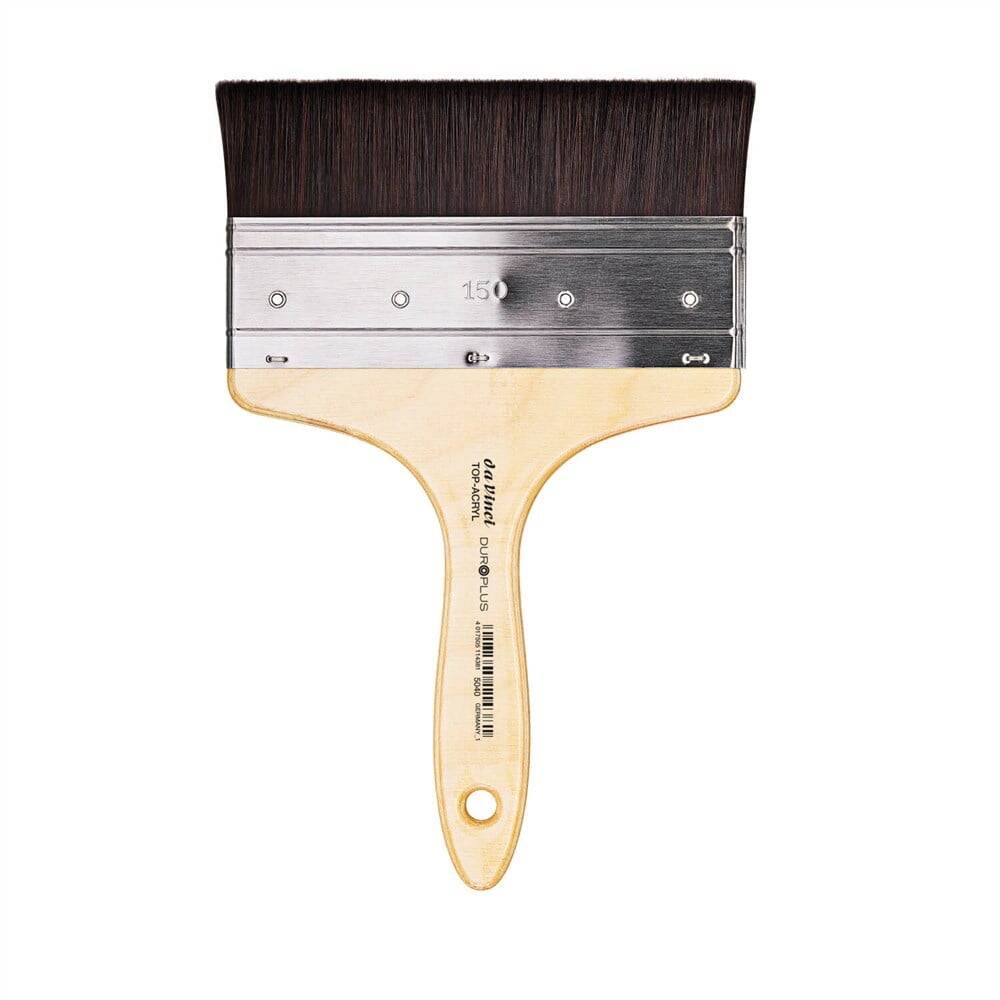 Da Vinci Top Acryl Synthetic Flat-Tip Wide Surface Brush Series 5040 No:80