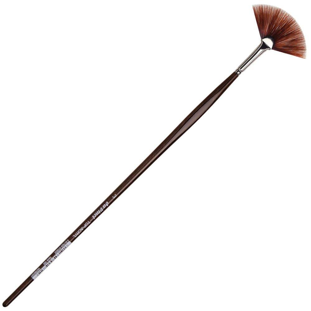 Da Vinci Top Acryl Synthetic Fan Acrylic and Oil Paint Brush Series 485 No:3