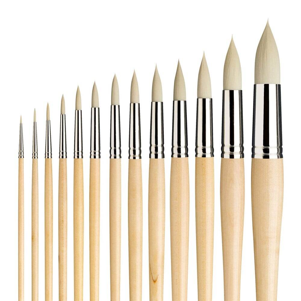Da Vinci Top Acryl Synthetic Round Acrylic and Oil Paint Brush Series 7782 No:10