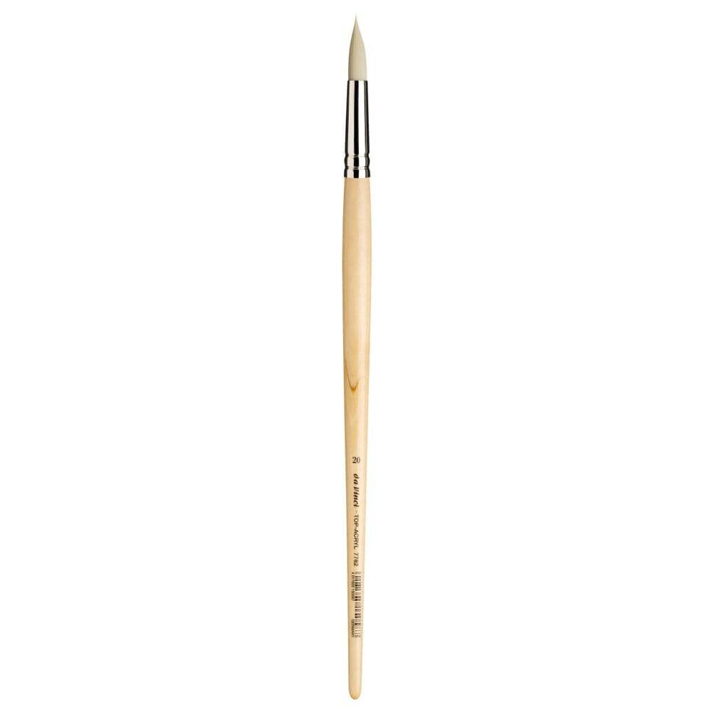 Da Vinci Top Acryl Synthetic Round Acrylic and Oil Paint Brush Series 7782 No:20