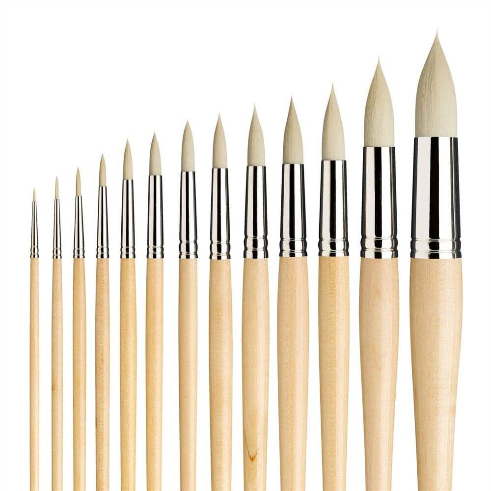Da Vinci Top Acryl Sentetik Yuvarlak Akrilik Boya Ve Yağlı Boya Fırçası Seri 7782 No:35