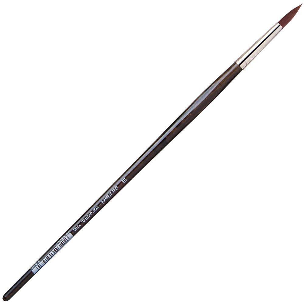 Da Vinci Top Acryl Synthetic Round Acrylic and Oil Paint Brush Series 7785 No:10