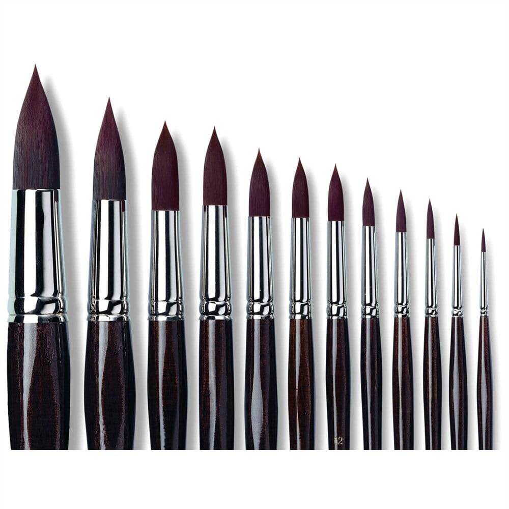 Da Vinci Top Acryl Synthetic Round Acrylic and Oil Paint Brush Series 7785 No:20