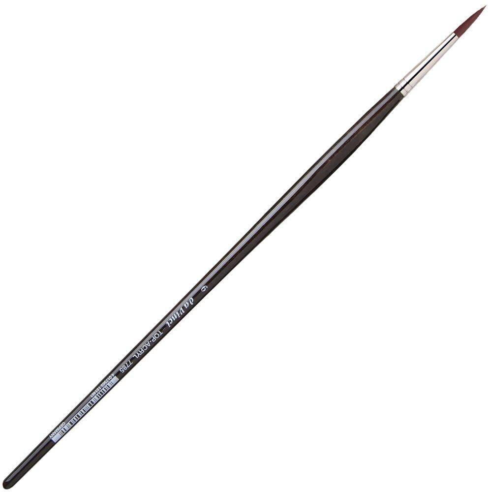 Da Vinci Top Acryl Synthetic Round Acrylic and Oil Paint Brush Series 7785 No:6