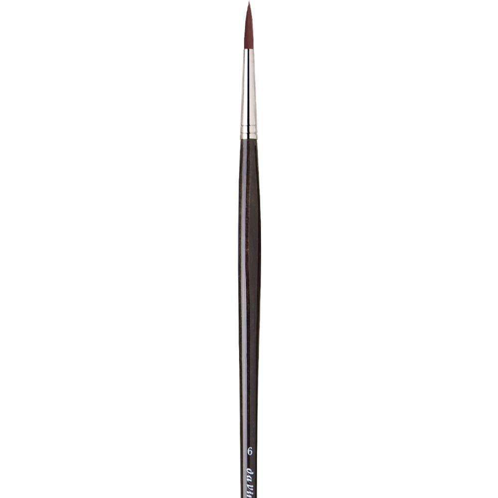 Da Vinci Top Acryl Synthetic Round Acrylic and Oil Paint Brush Series 7785 No:6