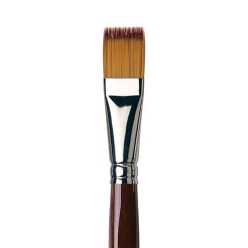 Da Vinci Vario Tip Sentetik Düz Uçlu Sulu Boya Ve Hobi Craft Fırçası Seri 1381 No:12