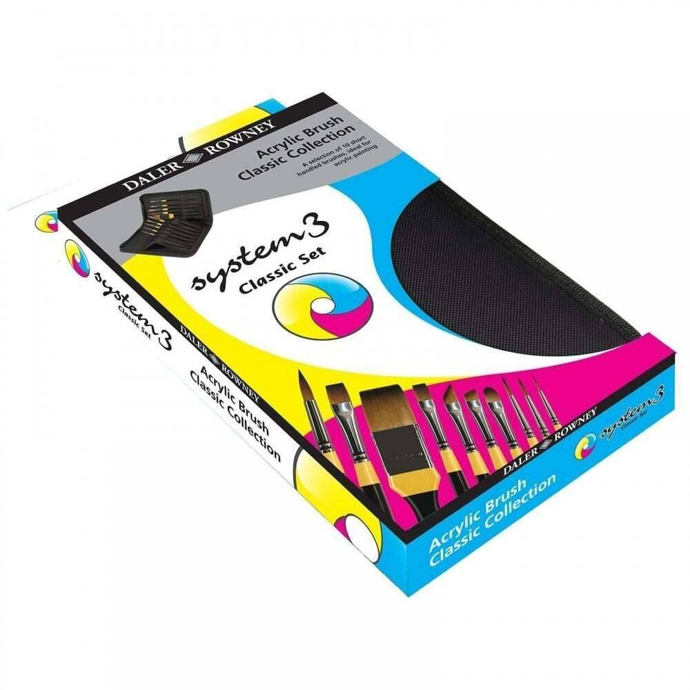 Daler Rowney Acrylic Brush Classic Collection