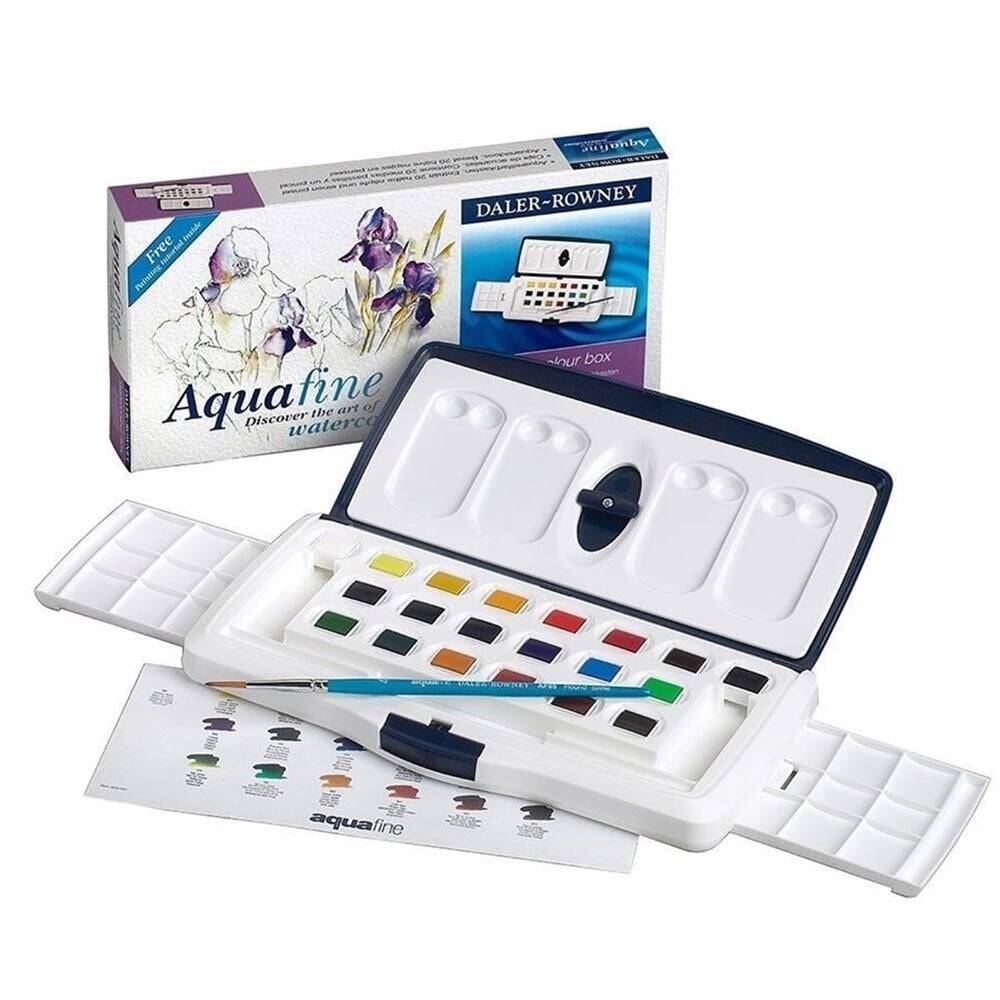Daler Rowney Aquafıne 20 Hp Plastıc Box Set
