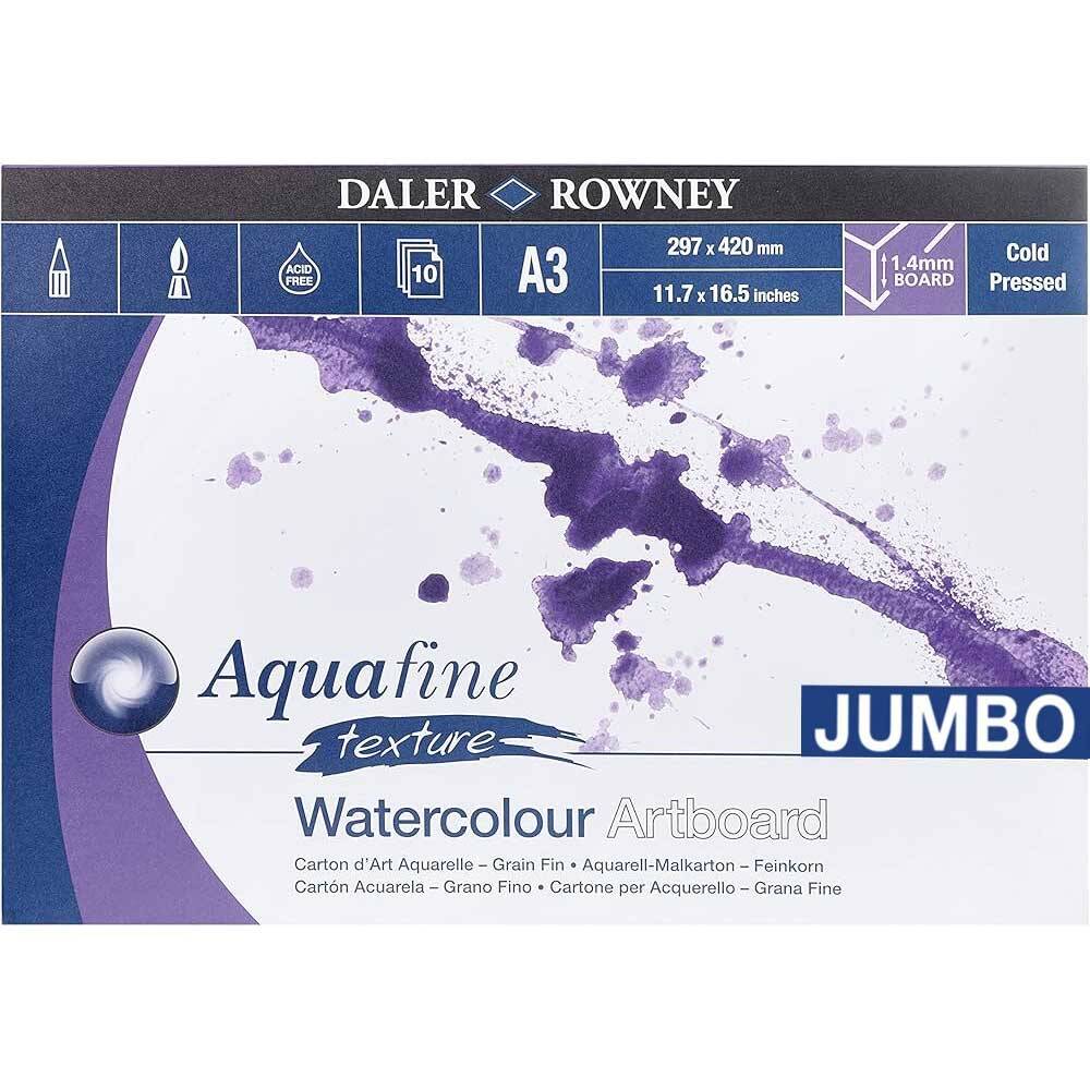 Daler Rowney Aquafine Texture Pad A3 Jumbo 300gr 50 Sh